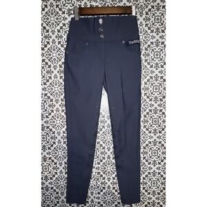 Tredstep Equestrian Ireland Tempo Women's  Active Riding Breeches Pants Navy 26R